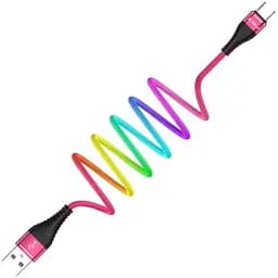 USB кабель Kaku KSC-109 microUSB 3.2 A / 1.2 m - Rainbow