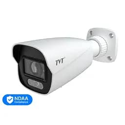 IP-видеокамера 4Mp TVT TD-9442S4-C(D/PE/AW3) White f=2.8mm, ИК+LED-подсветка, с микрофоном (77-00374)