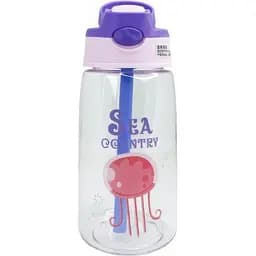 Детский поильник MegaZayka Морские обитатели Медуза с трубочкой 480 мл MGZ-0303-2 