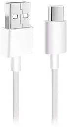 Кабель Xiaomi USB - USB-C Cable 1 метр белый (BHR4422GL)