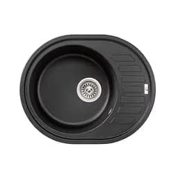 Кухонна мийка Lidz 620x500/200 BLM-14 (LIDZBLM14620500200), Чорний