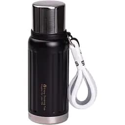 Термос Enjoy 600 мл із фліп кришкою та ремінцем, чорний Yiwu HP-14-9B