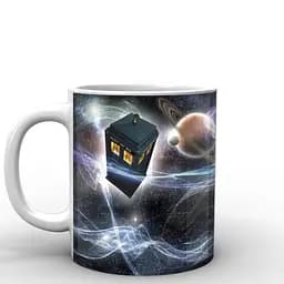 Кухоль GeekLand Тардіс в космосі DW.02.018.195 330 мл білий