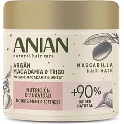 Маска Anian Argan, Macadamia & Wheat для поврежденных волос 350 мл