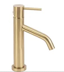 Змішувач для умивальника Rea Level gold brush (REA-B6218)