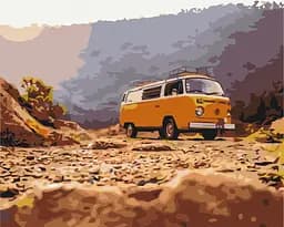 Картина за номерами на підрамнику Brushme Мандрівка хіппі