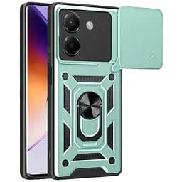 Чохол Ummi Camshield Serge Ring для Xiaomi Poco F7 Зелений / Green