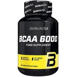 Амінокислота BiotechUSA BCAA BCAA 6000, 100 таблеток