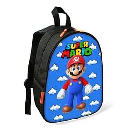 Рюкзак Супер Маріо дитячий шкільний/міський 34х27х13 см для хлопчика (02447)