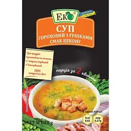 Суп Эко с гренками и беконом 20 г (14118)