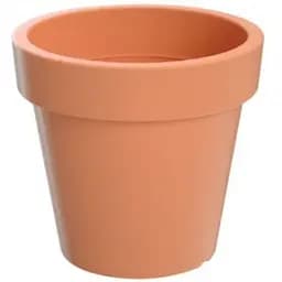 Горшок для цветов Prosperplast Lofly круглый, 160 мм, терракотовый (70710-624)