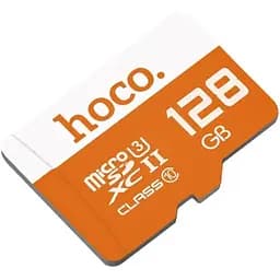 Карта памяти Hoco TF 128GB SDXC Class10 U3 USB3.0 High-Speed ​​оранжевый