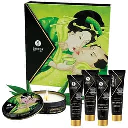 Подарунковий набір Shunga Geishas Secrets Organica Exotic Green Tea: для шикарної ночі удвох