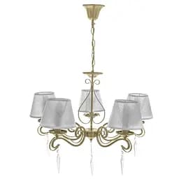 Люстра підвісна Brille з абажуром класична E14 40W BZ (BCL-676S/5)