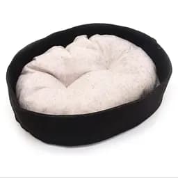 Лежак для котів та собак Zoo-hunt із фетру Емілі коричневий №4 45х60х12 см