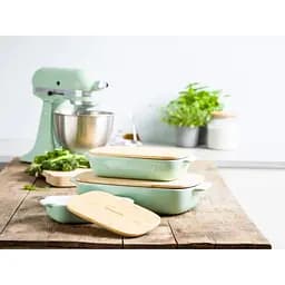 Форма для випічки KitchenAid з кришкою 32.8х19.5х7.5 см 1.9 л фісташкова (CC007425-001) - мініатюра 9
