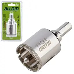 Свердло корончате Alloid Building Tools алмазне по склу та кераміці 32 мм з центрувальним свердлом (GS-70032) - мініатюра 2