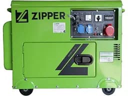 Дизельний генератор Zipper + газова плитка Orcamp CK-505 + електричний обігрівач Gardyer HE2000 та лійка (KZI-STE7500DSH) - мініатюра 3