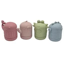 Набір силіконових іграшок для купання "Морські мешканці" Mega Zayka MGZ-0927, 4 штуки