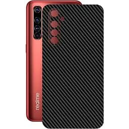 Захисна плівка StatusSKIN для Realme X50 Pro 5G Корпус Вініл Карбон чорний