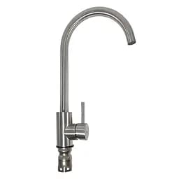 Смеситель для кухни U-гусак гайка Ø35 Frap 1/10 F40899 (H899) Нержавеющая сталь