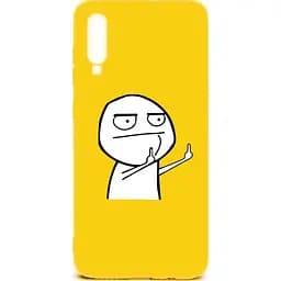 Чохол-накладка Toto Cartoon Soft Silicone TPU Case Samsung Galaxy A70 FK 2 Yellow