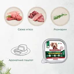 Вологий корм для собак Morando Tradizioni беззерновий паштет із яловичиною та свининою 300 г - мініатюра 3