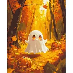 Картина за номерами на підрамнику Brushme Миле «Бу!»