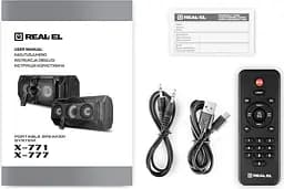 Акустика REAL-EL X-771 Black [82794] - мініатюра 13