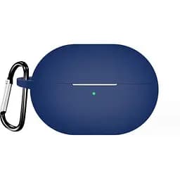 Чехол-накладка DK Silicone Candy Friendly с карабином для Huawei FreeBuds Pro 3 (dark blue)