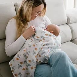 Пелюшки BabyOno муслинові бавовняні 70х70 см 3 шт. cалатові (348/12) - мініатюра 6
