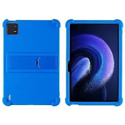Чехол для планшета Xiaomi Pad 6/Pad 6 Pro противоударный силиконовый Синий