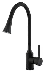 Змішувач для кухні Globus Lux Lazer GLLR-0203SA-BB-B01 Чорний матовий - мініатюра 2
