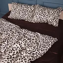 Комплект постільної білизни MirSon Сатин Leopard Chic 2x143x210 см (2200011122144)