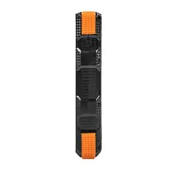 Повербанк з сонячною панеллю 20000mAh Power Bank Kraft KPB-U1830WFCS Orange бездротова зарядка LED-ліхтар (43-00066) - мініатюра 2