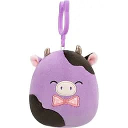 Мягкая игрушка на клипсе Squishmallows Коровка Олекси 9 см (SQCP00463)