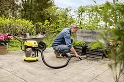 Karcher Пилосос професійний акумуляторний Karcher WD 3-18 S V-17/20 18В 110мБар контейнер 17л без АКБ та ЗП - мініатюра 9