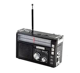 Радіоприймач Golon RX-382 чорний портативний FM/AM/SW з USB SD та акумулятором - мініатюра 2