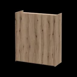 Тумба для взуття Doros Кассель Дуб Евок 3 ДСП 97х40х110 (41516210)