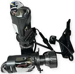 Комплект світлодіодних ламп з лінзами Guarand X1 H4 50w 12-24v - мініатюра 6