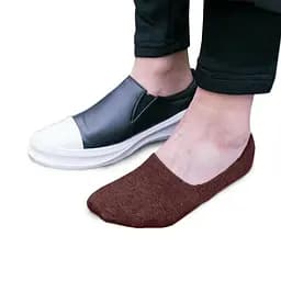 Набір 5 пар безшовних дихаючих слідів з силіконом ORGANIC cotton JILL ANTONY 42-43 men's арт. 31001_3 42-43, Різні кольори - мініатюра 3