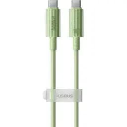 Кабель Baseus Habitat Series Fast Charging Cable Type-C to Type-C 100W 1 м зелений