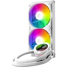 Система водяного охолодження ID-COOLING Space LCD SL240 XE White [148466] - мініатюра 2