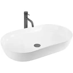 Умивальник Rea Cleo 71 white накладний REA-U6215, Білий