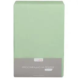 Простыня на резинке Home Line, махра, 200х180 см, салатовый (155240)