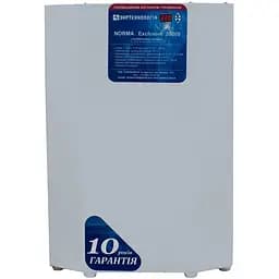 Стабилизатор напряжения тиристорный Укртехнология Norma Exclusive 20 20000 Вт 220 В стабилизация 120-275 12 ступеней