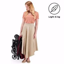 Прогулянкова коляска Kinderkraft Indy Denim - мініатюра 9