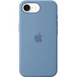 Чохол Silicone Case with MagSafe для Apple iPhone 16e Winter Blue AAA [138727]