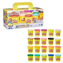 Набір пластиліну Hasbro Play-Doh 20 баночок (A7924) - мініатюра 2