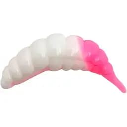 Силікон FishUP Ozi 1.2" cheese taste #132 - White/Bubble Gum (10 шт/уп)